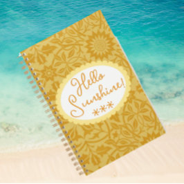 Hallo Zonneschijn Gouden Gele Bloem Planner