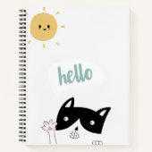 Hallo Zonneschijn Kat Notitieboek (Voorkant)