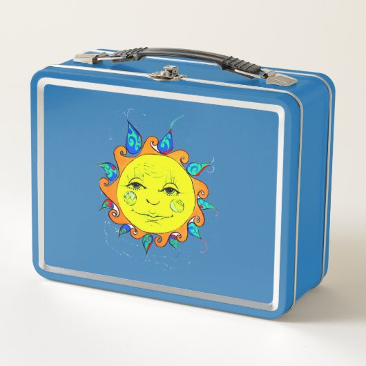 Hallo Zonneschijn Klassieke Metal Lunchbox (Voorkant)