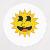 Hallo Zonneschijn Labels (Design 1)