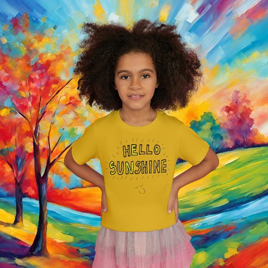 hallo zonneschijn T shirt