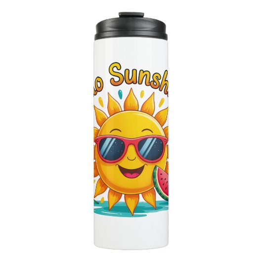 Hallo Zonneschijn Thermosbeker (Voorkant)