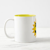 Hallo Zonneschijn Tweekleurige Koffiemok (Links)