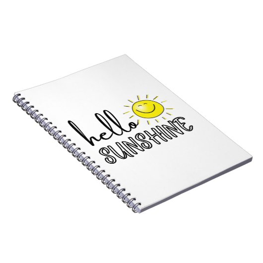 hallo Zonnezomer Notitieboek (Rechterzijde)