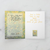 Hallo - zwart-Eyed Wenskaart Susans Kaart (Binnen)