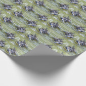 Hallo Zwemschildpad zegt Cadeaupapier (Hoek)