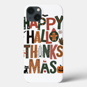 HalloBedanktMas Perfect Vakantie Gift Fun Feesteli Case-Mate iPhone Case