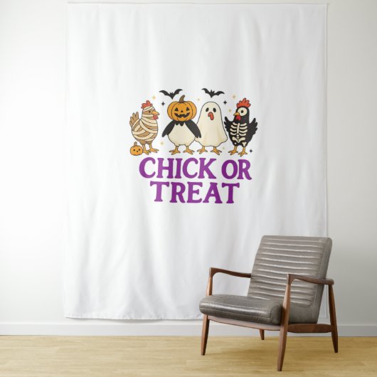 Hallobubu Halloween Schattige & Spooky Witch Cat T Wandkleed (In situ)