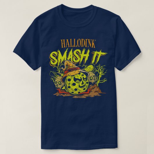 Hallodink smash het t-shirt (Design voorkant)