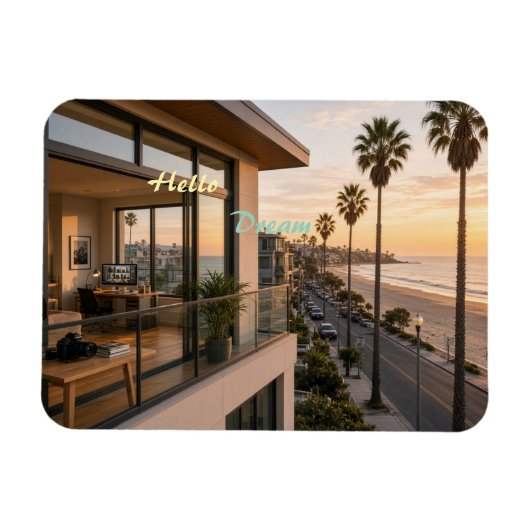 HalloDroom Magneet (Horizontaal)