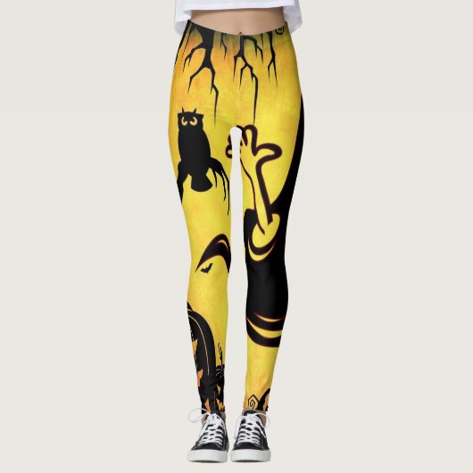 HALLOEEN COSTUME Leggings (Voorkant)