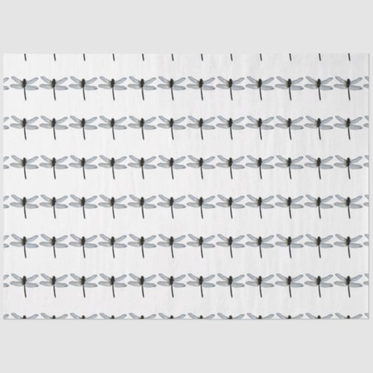 HALLOEEN DRAGONFLY WEEFSUE PAPIER (Voorkant)