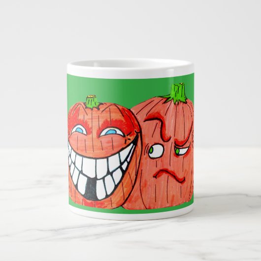 HALLOEEN GEKKE PUMPKIN mok (Voorkant)