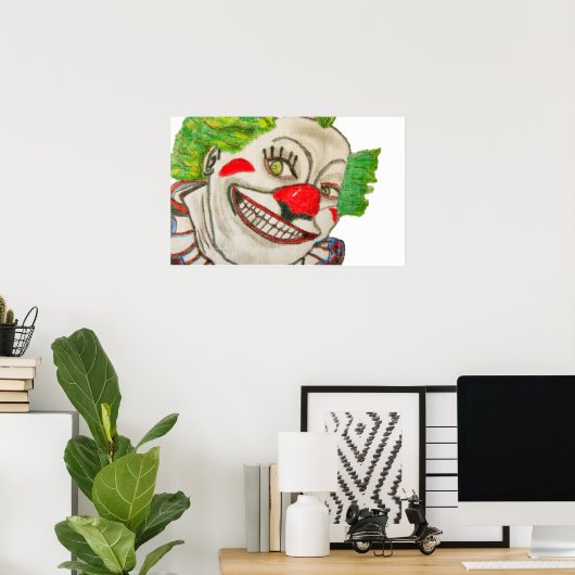 HALLOEEN GESLOTEN PATHOLOGISCH PATTERIJS POSTER (Thuiskantoor)