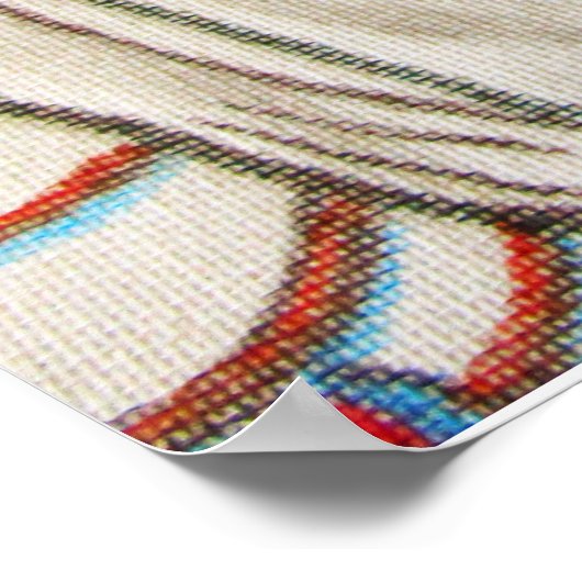 HALLOEEN GESLOTEN PATHOLOGISCH PATTERIJS POSTER (Hoek)