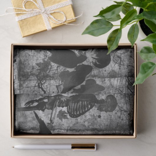 HALLOEEN KROW-weefselpapier Tissuepapier (Geschenk)