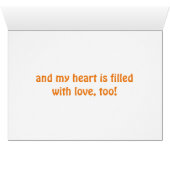 HALLOEEN LOVE KAART = OGEN EN HEART OP "U" (Binenzijde Horizontaal (Onderkant))