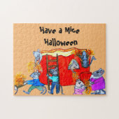 HALLOEEN MICE CLEAN THE PUMPKIN LEGPUZZEL (Horizontaal)