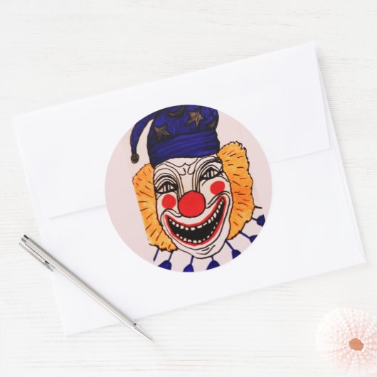 HALLOEEN NACHT SCARY CLOWN sticker (Envelop)