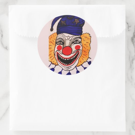 HALLOEEN NACHT SCARY CLOWN sticker (Tas)