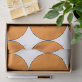 HALLOEEN ORANJE GROOT WEEFSELPAPIER TISSUEPAPIER (Geschenk)