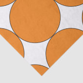 HALLOEEN ORANJE GROOT WEEFSELPAPIER TISSUEPAPIER (Detail)