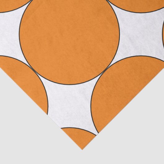 HALLOEEN ORANJE GROOT WEEFSELPAPIER TISSUEPAPIER (Detail)