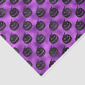 HALLOEEN PAARS MET ZWARTE PUMPKINS TISSUEPAPIER (Detail)