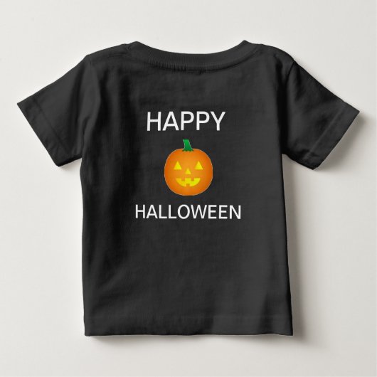 HALLOEEN T-SHIRT MET PUMPKIN (Achterkant)