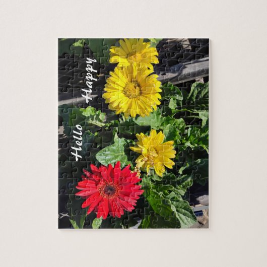 HalloGelukkigPuzzel Legpuzzel (Verticaal)