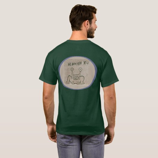 HalloHoeGatHet T-shirt (Achterkant volledig)