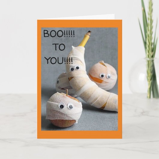 HALLOOP VAN DE HUMOR VAN DE TALKING BANANA KAART (Voorkant)