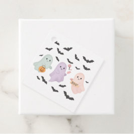 Hallooween Aanpasbare Kinderen Trick-or-Treat BOO Bedankjes Labels