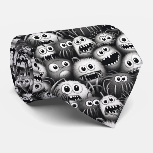 Halloria - Hallo Halloween Stropdas (Opgerold)