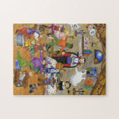 HalloScream Party Halloween Puzzle Legpuzzel (Horizontaal)