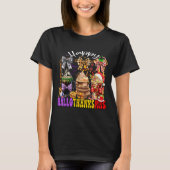 Hallothanksmas Coffee Latte Halloween Thanksgiving T-shirt (Voorkant)