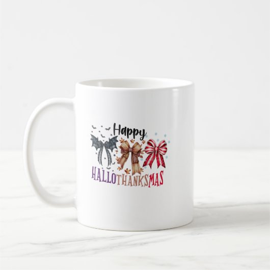 Hallothanksmas Coquette boog Koffiemok (Links)