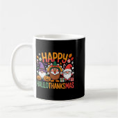 Hallothanksmas Dental Istant Funny Tooth Christmas Koffiemok (Links)
