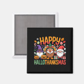 Hallothanksmas Dental Istant Funny Tooth Christmas Magneet (Voorkant / Achterkant)
