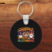 Hallothanksmas Dental Istant Funny Tooth Christmas Sleutelhanger (Voorkant)