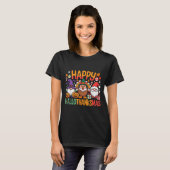 Hallothanksmas Dental Istant Funny Tooth Christmas T-shirt (Voorkant volledig)