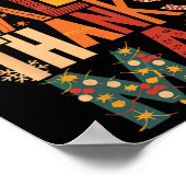 Hallothanksmas Funny Halloween Thanksgiving Christ Poster (Hoek)