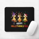 Hallothanksmas Giraffe Halloween Thanksgiving Chri Muismat (Met muis)