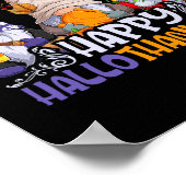 Hallothanksmas Kabouters Halloween Dankdag Kerstmi Poster (Hoek)