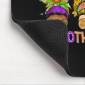 Hallothanksmas Messy Bun Halloween Thanksgiving Xm Muismat (Hoek)