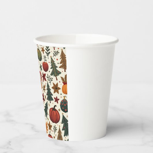 hallothanksmas papieren bekers (Links)