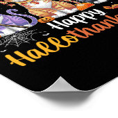 Hallothanksmas Shirt Cats Halloween Thanksgiving C Poster (Hoek)