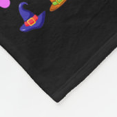 Hallothanksmas Squad Funny Halloween Thanksgiving  Fleece Deken (Hoek)