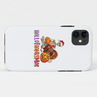 Hallothanksmas T-Shirt Baby Bodysuit Case-Mate iPhone Case