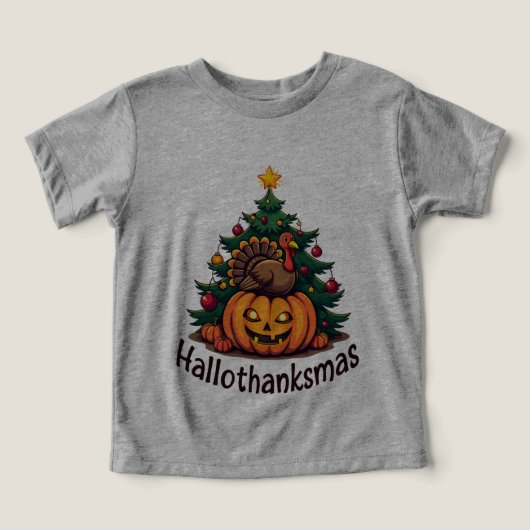 Hallothanksmas Trio: Pompoen, Kalkoen & Kerstmis (Design voorkant)